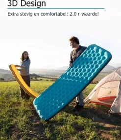 Naturehike® 3D Luchtmatras Premium - Comfortabel R-waarde 2.0 - Extra Dikke Slaapmat - Luchtbed Kamperen - Opblaasbaar Matras - Lichtgewicht - Outdoor - Camping -Winkel Voor Kampeerartikelen Voor Buiten 1039x1200