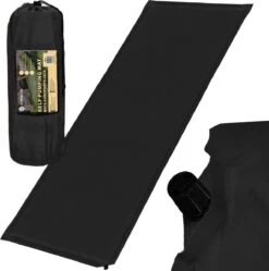 Springos Slaapmat | Zelfopblazend | 180 Cm | Inclusief Hoes | Zwart -Winkel Voor Kampeerartikelen Voor Buiten 1190x1200 5