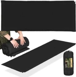 Springos Slaapmat | Zelfopblazend | 180 Cm | Inclusief Hoes | Zwart -Winkel Voor Kampeerartikelen Voor Buiten 1193x1200