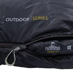 NOMAD® Taurus 400 Slaapzak | 210x80cm Grijs | Lichtgewicht & Kwalitatief | Slaapzak | Incl Hoes -Winkel Voor Kampeerartikelen Voor Buiten 1199x1200