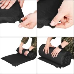 Springos Slaapmat | Zelfopblazend | 180 Cm | Inclusief Hoes | Zwart -Winkel Voor Kampeerartikelen Voor Buiten 1199x1200 5