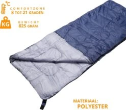 Slaapzak Envelop Dekenmodel - Zomer - 190cm X 70cm - Met Hoes -Winkel Voor Kampeerartikelen Voor Buiten 1200x1047 1