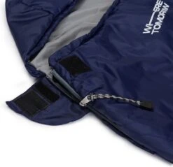 Where Tomorrow Outdoor Slaapzak | Klein En Zacht | 220 X 80 Cm X 50 Cm, Inclusief Opbergzak |ingepakt 26 X 14 Cm | 700g | Marineblauw -Winkel Voor Kampeerartikelen Voor Buiten 1200x1163