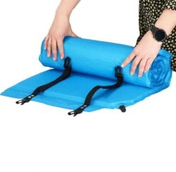 Springos Slaapmat | Zelfopblazend | 186 Cm | Inclusief Hoes & Hoofdkussen | Lichtblauw -Winkel Voor Kampeerartikelen Voor Buiten 1200x1176 2