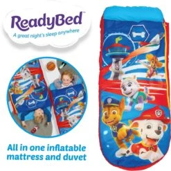Paw Patrol Junior ReadyBed-2 In 1 Kids Sleeping Inflatable Air Bed In A Bag With A Pump, Polyester, Single -Winkel Voor Kampeerartikelen Voor Buiten 1200x1199 2