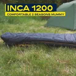NOMAD® Inca 1200 Slaapzak | 210x80cm Blauw | Lichtgewicht & Kwalitatief | Mummy Slaapzak | Incl Hoes -Winkel Voor Kampeerartikelen Voor Buiten 1200x1200 106