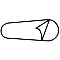 Travelsafe Cotton Inlet Mummy Slaapzak - Wit -Winkel Voor Kampeerartikelen Voor Buiten 1200x1200 135