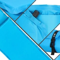 Springos Slaapmat | Zelfopblazend | 186 Cm | Inclusief Hoes & Hoofdkussen | Lichtblauw -Winkel Voor Kampeerartikelen Voor Buiten 1200x1200 150