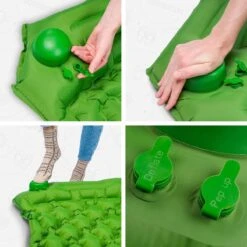 TRVLMORE Slaapmat - Zelfopblazend - 1 Persoons - Ingebouwde Pomp En Kussen - Groen -Winkel Voor Kampeerartikelen Voor Buiten 1200x1200 204