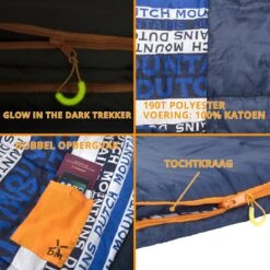Dutch Mountains Slaapzak Goeree XL - Extra Groot 220x90cm - Katoenen Binnenkant - Aanritsbaar - Tochtstrip En Compressiehoes 12 Dutch Mountains Slaapzak Goeree XL - Extra Groot 220x90cm - Katoenen Binnenkant - Aanritsbaar - Tochtstrip En Compressiehoes -Winkel Voor Kampeerartikelen Voor Buiten 1200x1200 71