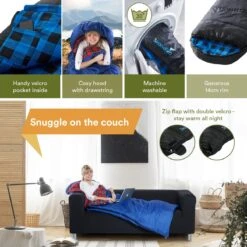 Skandika Dundee Flannel-L Slaapzak – Mummmieslaapzakken – Slaapzakken Volwassen - Maat M – Unisex - Katoen, Luxe Kwaliteit, Dubbele Slaapzak, 3 Seizoenen, Tot -20°C - 220 X 80 Cm - Outdoor Kampeerslaapzak – Ritssluiting Links - Zwart/blauw 10 Skandika Dundee Flannel-L Slaapzak – Mummmieslaapzakken – Slaapzakken Volwassen - Maat M – Unisex - Katoen, Luxe Kwaliteit, Dubbele Slaapzak, 3 Seizoenen, Tot -20°C - 220 X 80 Cm - Outdoor Kampeerslaapzak – Ritssluiting Links - Zwart/blauw -Winkel Voor Kampeerartikelen Voor Buiten 1200x1200 8