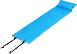 Springos Slaapmat | Zelfopblazend | 186 Cm | Inclusief Hoes & Hoofdkussen | Lichtblauw -Winkel Voor Kampeerartikelen Voor Buiten 1200x848 1
