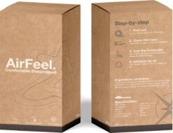 AirFeel Opblaasbaar Slaapmatje - Ingebouwde Pomp En Kussen - Lichtgewicht - 196 X 60 X 6cm - Gray -Winkel Voor Kampeerartikelen Voor Buiten 1200x928