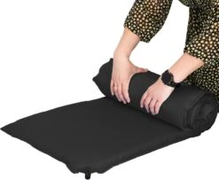 Springos Slaapmat | Zelfopblazend | 180 Cm | Inclusief Hoes | Zwart -Winkel Voor Kampeerartikelen Voor Buiten 1200x986 2