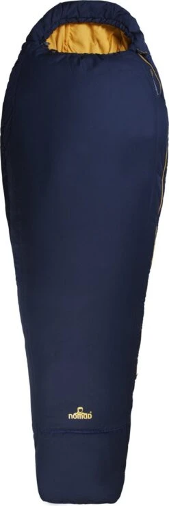 NOMAD Inca 750 - Mummy Slaapzak - 210 X 80/50 - Donkerblauw -Winkel Voor Kampeerartikelen Voor Buiten 401x1200