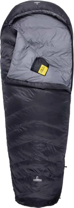 NOMAD® Taurus 400 Slaapzak | 210x80cm Grijs | Lichtgewicht & Kwalitatief | Slaapzak | Incl Hoes -Winkel Voor Kampeerartikelen Voor Buiten 427x1200 1