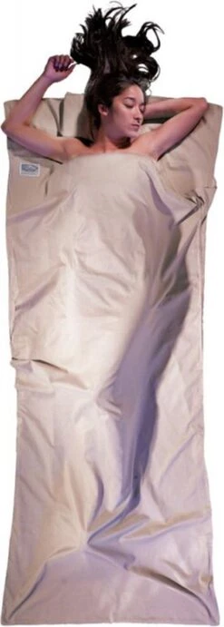 Cocoon Binnenslaapzak Mamo Travelsheet 220 X 88 Cm Katoen Wit -Winkel Voor Kampeerartikelen Voor Buiten 429x1200