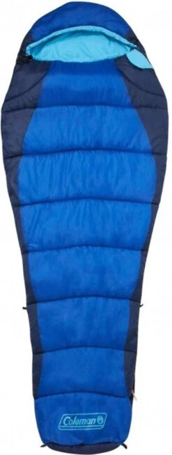 Coleman Fision 100 Mummy Slaapzak - 208 X 81 Cm - Blauw -Winkel Voor Kampeerartikelen Voor Buiten 453x1200