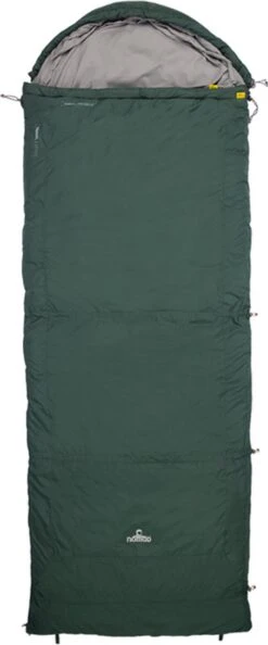 NOMAD® Triple-S Premium Plus Slaapzak (Links) | 220x80cm Groen | Lichtgewicht & Kwalitatief | Slaapzak | Incl Hoes -Winkel Voor Kampeerartikelen Voor Buiten 499x1200