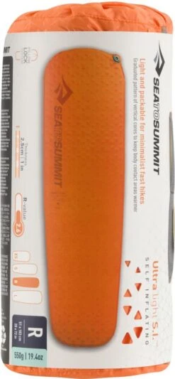 Sea To Summit UltraLight S.I. Regular - Zelf Opbaasbare Slaapmat - 2.5cm - 550g - Oranje 31 Sea To Summit UltraLight S.I. Regular - Zelf Opbaasbare Slaapmat - 2.5cm - 550g - Oranje -Winkel Voor Kampeerartikelen Voor Buiten 556x1200 1