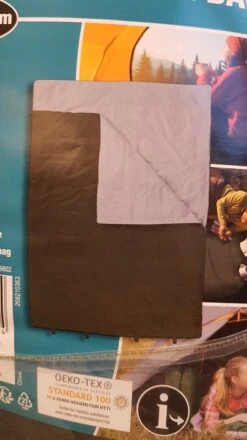 Froyak - 2-persoons Slaapzak XXL Groen 225 X 150 Cm - 2 Persoons Slaapzak Envelop Model Extra Large -Winkel Voor Kampeerartikelen Voor Buiten 674x1200 4