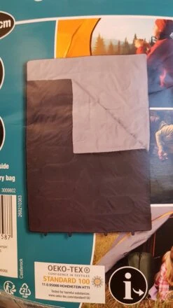 Froyak - 2-persoons Slaapzak XXL Groen 225 X 150 Cm - 2 Persoons Slaapzak Envelop Model Extra Large -Winkel Voor Kampeerartikelen Voor Buiten 674x1200 7