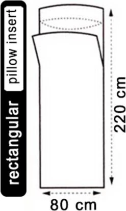 LOWLAND OUTDOOR® LAKENZAK - 100% KATOEN - RECHT MODEL - 220X80 CM - 350GR -Winkel Voor Kampeerartikelen Voor Buiten 716x1200
