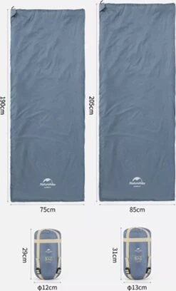 Naturehike® Slaapzak - Lichtgewicht - 205*85cm - Compact - Waterdicht - 3 Seizoenen Slaapzak Lente, Zomer & Herfst - Outdoor - Slaapzakken Volwassen & Kinderen -Winkel Voor Kampeerartikelen Voor Buiten 726x1200
