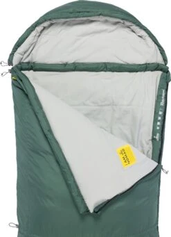 NOMAD® Triple-S Premium Plus Slaapzak (Links) | 220x80cm Groen | Lichtgewicht & Kwalitatief | Slaapzak | Incl Hoes -Winkel Voor Kampeerartikelen Voor Buiten 869x1200